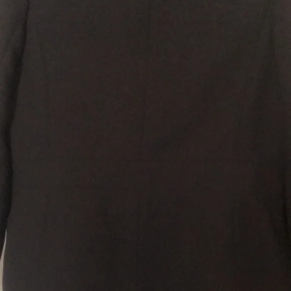 Karen Scott 3 pc black lined set, 8p pants NWT, jacket&skirt used - Picture 4 of 14